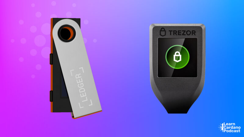 Cardano hardware wallets